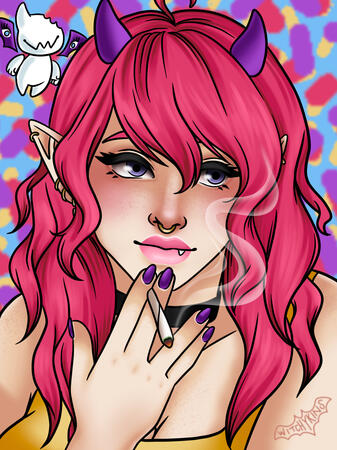 Portrait of Popxdtart