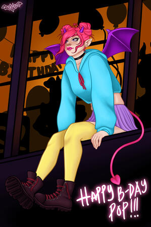 Birthday Present for @popxdtart